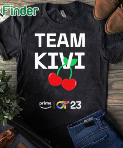 black T shirt Team Kivi Sudadera Shirt