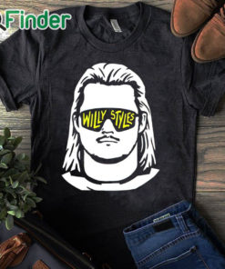 black T shirt Willy Styles T Shirt