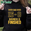 black hoodie 144 15 0 Business Is Finished Michigan Football T Shirt