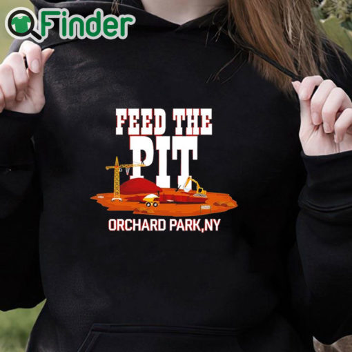 black hoodie Buffalo Bills Feed The Pit Shirt