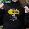 black hoodie Business Is Finished Michigan 2023 National Champions Shirt