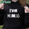 black hoodie Chaya Raichik Fuck Hamas Shirt