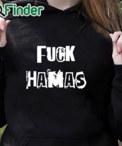 black hoodie Chaya Raichik Fuck Hamas Shirt
