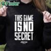 black hoodie Coach John Mclendon This Game Is No Secret Eracism 2024 Shirt