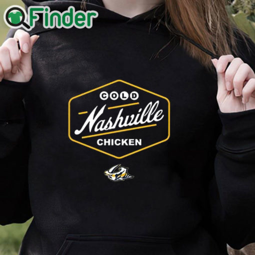 black hoodie Cold Nashville Chicken Shirt