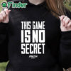black hoodie Duke Men's Basketball This Game Is No Secret Eracism 2024 Shirt