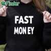 black hoodie Jason Kelce Fast Money Shirt