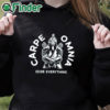 black hoodie Micah Parsons Carpe Omnia Seize Everything Shirt Dallas Cowboys