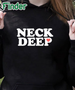 black hoodie Neck Deep I Really Like Who You Care Dumbstruck Dumbfuck Shirt