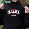 black hoodie Nikki Haley President for President 2024 T Shirt