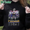black hoodie Ravens Super Bowl LVIII 2024 Champions Signatures Shirt