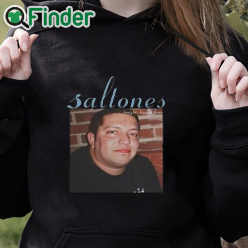 black hoodie Saltones Tonights Biggest Loser Shirt