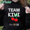black hoodie Team Kivi Sudadera Shirt