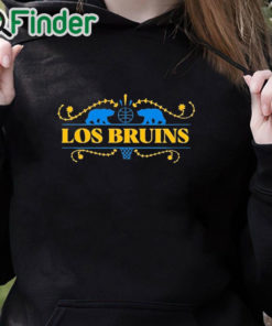 black hoodie The Den Los Bruins Shirt