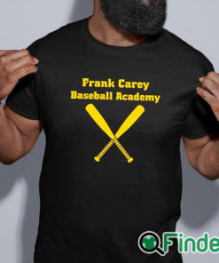 black shirt Dave Portnoy Frank Carey Baseball Academy Shirt