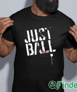 black shirt Dawn Staley Just Ball Shirt