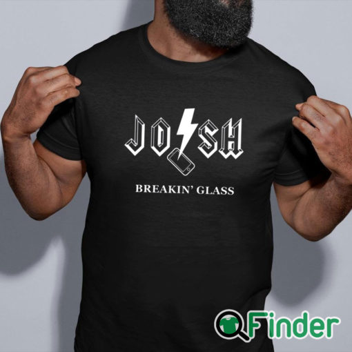 black shirt Jo Sh Breakin' Glass Shirt