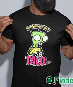 black shirt Making Sense Is So Taco Shirt