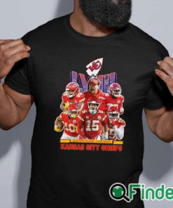 black shirt Super Bowl LVIII 2024 KC Chiefs Shirt
