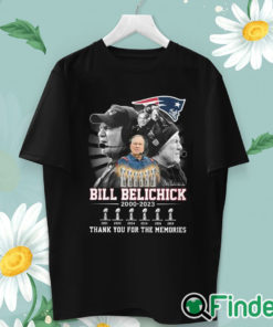 unisex T shirt Bill Belichick Patriots 2000 2023 6 Super Bowl Champion Thank You For The Memories Shirt
