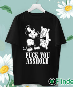 unisex T shirt Fuck You Asshole Mickey Mouse T Shirt