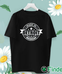 unisex T shirt Jj In Nh Made In Detroit Michigan Shirt