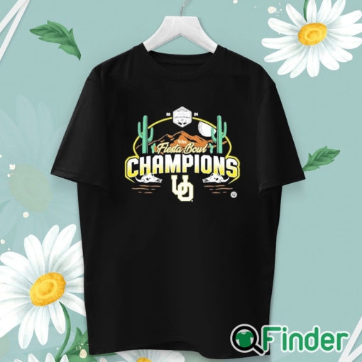 unisex T shirt Oregon Duck 2024 Vrbo Fiesta Bowl Champions Shirt