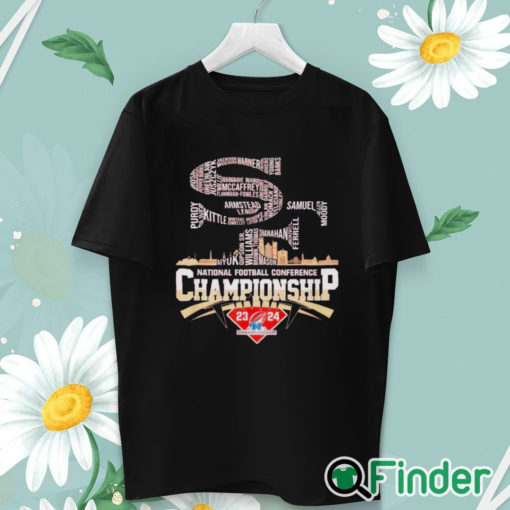 unisex T shirt San Francisco 49ers national football conference championship 2024 shirt