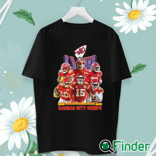 unisex T shirt Super Bowl LVIII 2024 KC Chiefs Shirt