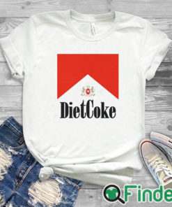 white T shirt Diet Coke Diet Cigs Shirt
