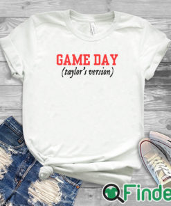 white T shirt Game Day Taylor’s Version Shirt