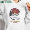 white hoodie Andy Reid Frozen Mustache T Shirt That’s How We Roll