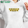 white hoodie Emanuel Miller Frog's House Conference Win Shirt