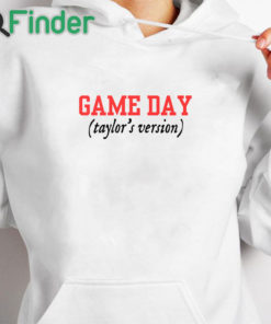 white hoodie Game Day Taylor’s Version Shirt