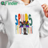 white hoodie San Antonio Spurs Pride Night LGBT Shirt