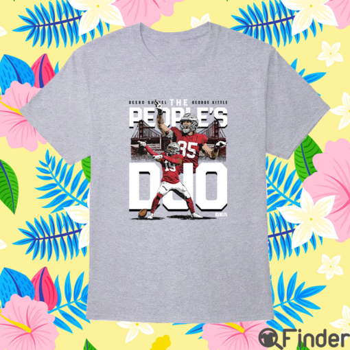 Deebo Samuel And George Kittle 49ers The People's Duo Shirts