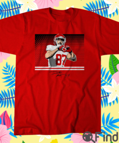 Kansas City Chiefs Travis Kelce Throw Up The Heart Hands Signature T Shirt