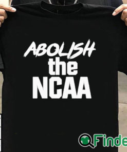 T shirt black Abolish The NCAA T Shirt