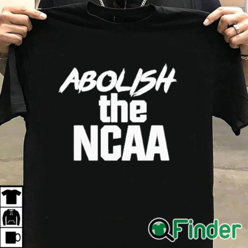 T shirt black Abolish The NCAA T Shirt