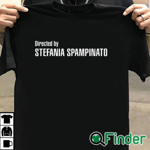 T shirt black Directed By Stefania Spampinato Shirt