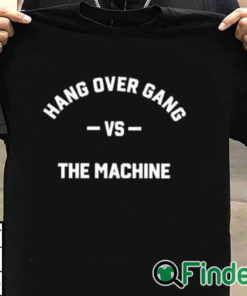 T shirt black Hang Over Gang Hog Vs The Machine Shirt