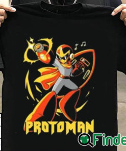 T shirt black Heavy Metal Proto Man Shirt