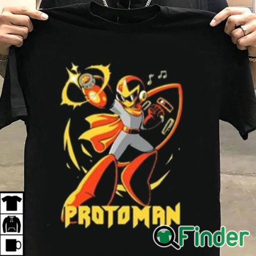 T shirt black Heavy Metal Proto Man Shirt