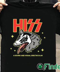 T shirt black Hiss A Sound And Visual Spectacular Shirt