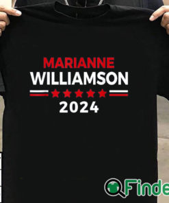 T shirt black Marianne Williamson For President 2024 Shirt