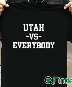 T shirt black Utah Vs Everybody Shirt