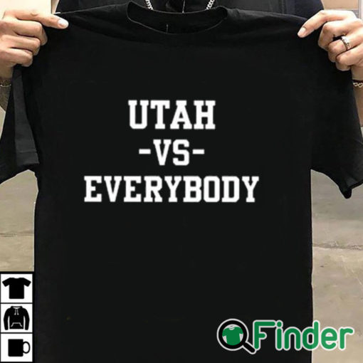 T shirt black Utah Vs Everybody Shirt