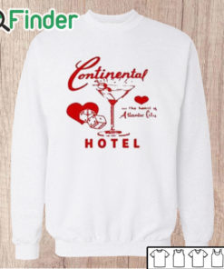 Unisex Sweatshirt Continental In The Heart Of Atlantic City Hotel Shirt