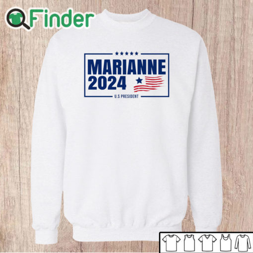 Unisex Sweatshirt Marianne Williamson 2024 US President Shirt