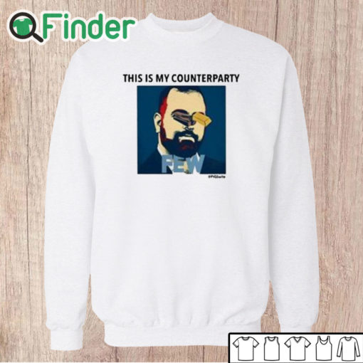 Unisex Sweatshirt This Is My Counterparty Shirt
